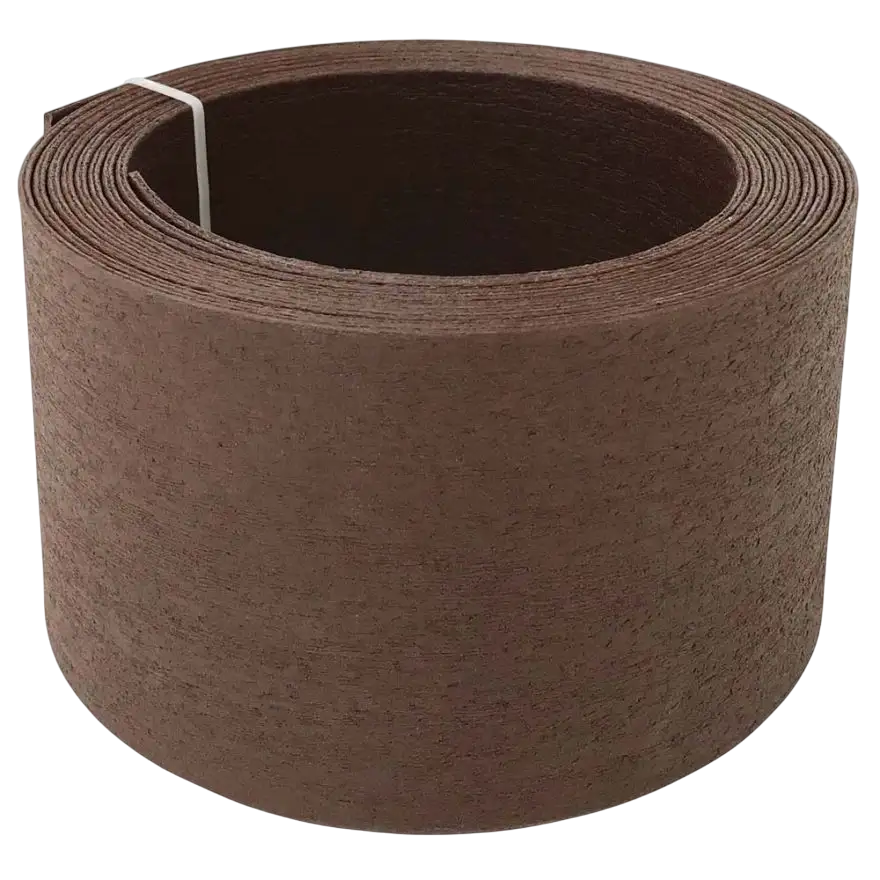 Bordure flexible avec piquets marron 5 m Verdemax