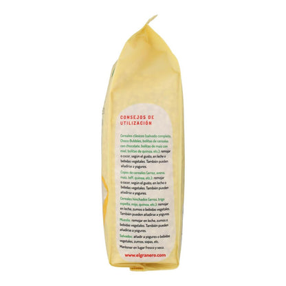 Lot de 2 sachets de riz brun soufflé El Granero, 250 g 