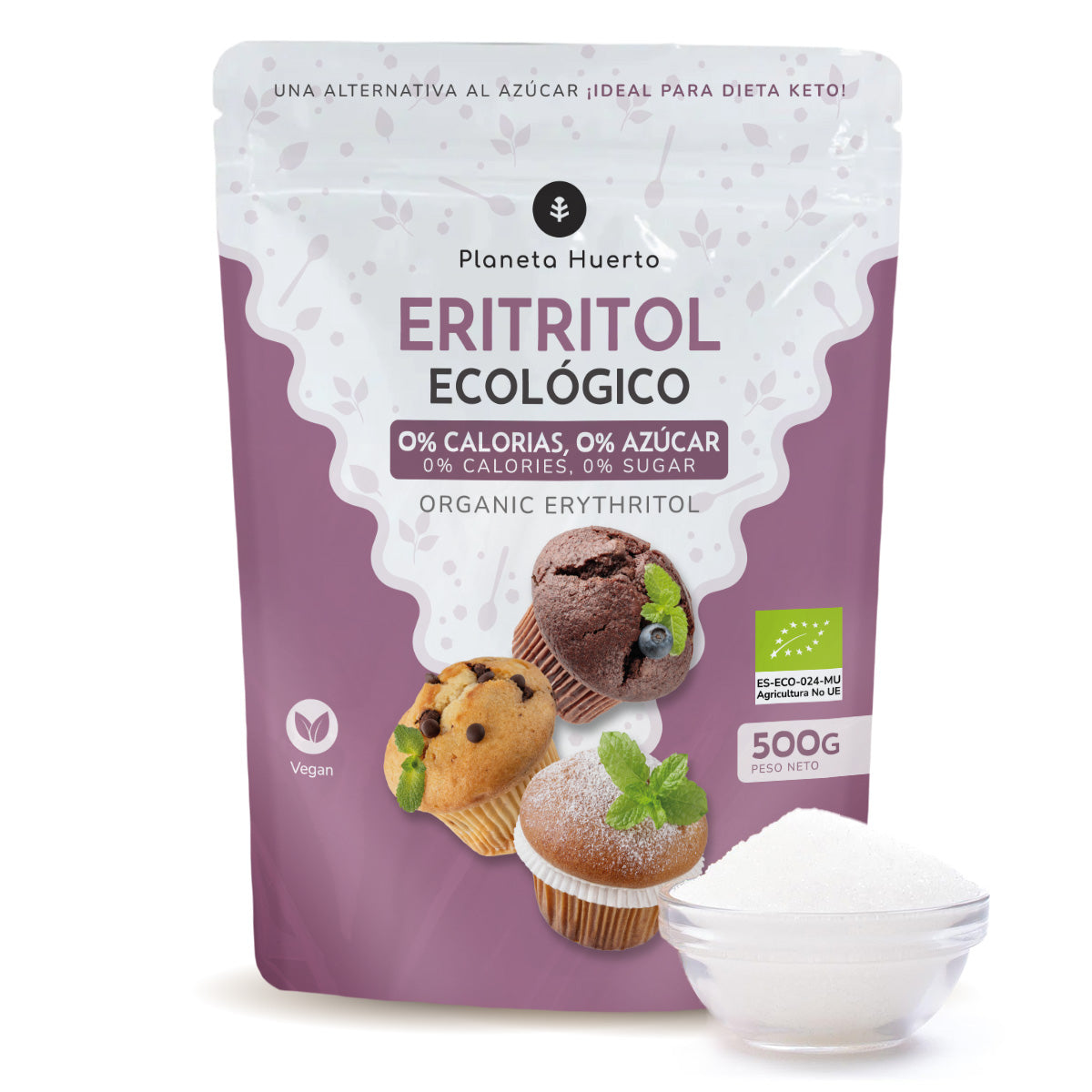 Erythritol ECO Planeta Huerto 500 g