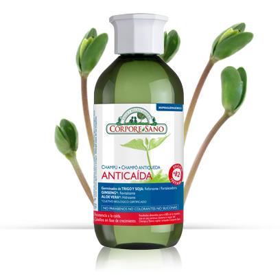 Shampooing anti-chute au ginseng et à l'aloe vera Corpore Sano 300 ml