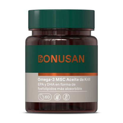 Omega-3 MSC Olio di krill Bonusan 60 capsule