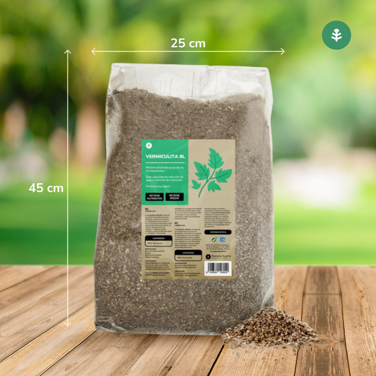 Pack 3xPlanet Vermiculite pour jardin potager 8 Litres