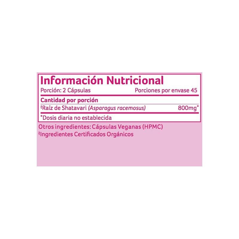 Shatavari Organic India 90 capsules