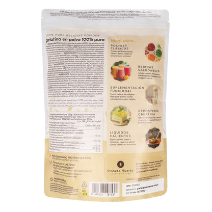 Planeta Huerto neutral collagen powder gelatine 1 kg