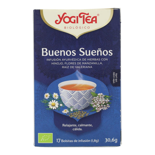 Thé Yogi BIO Good Dreams, 17 sachets