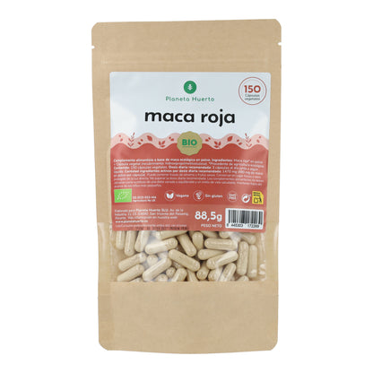 Maca rossa biologica Maca rossa biologica Planeta Huerto 150 capsule