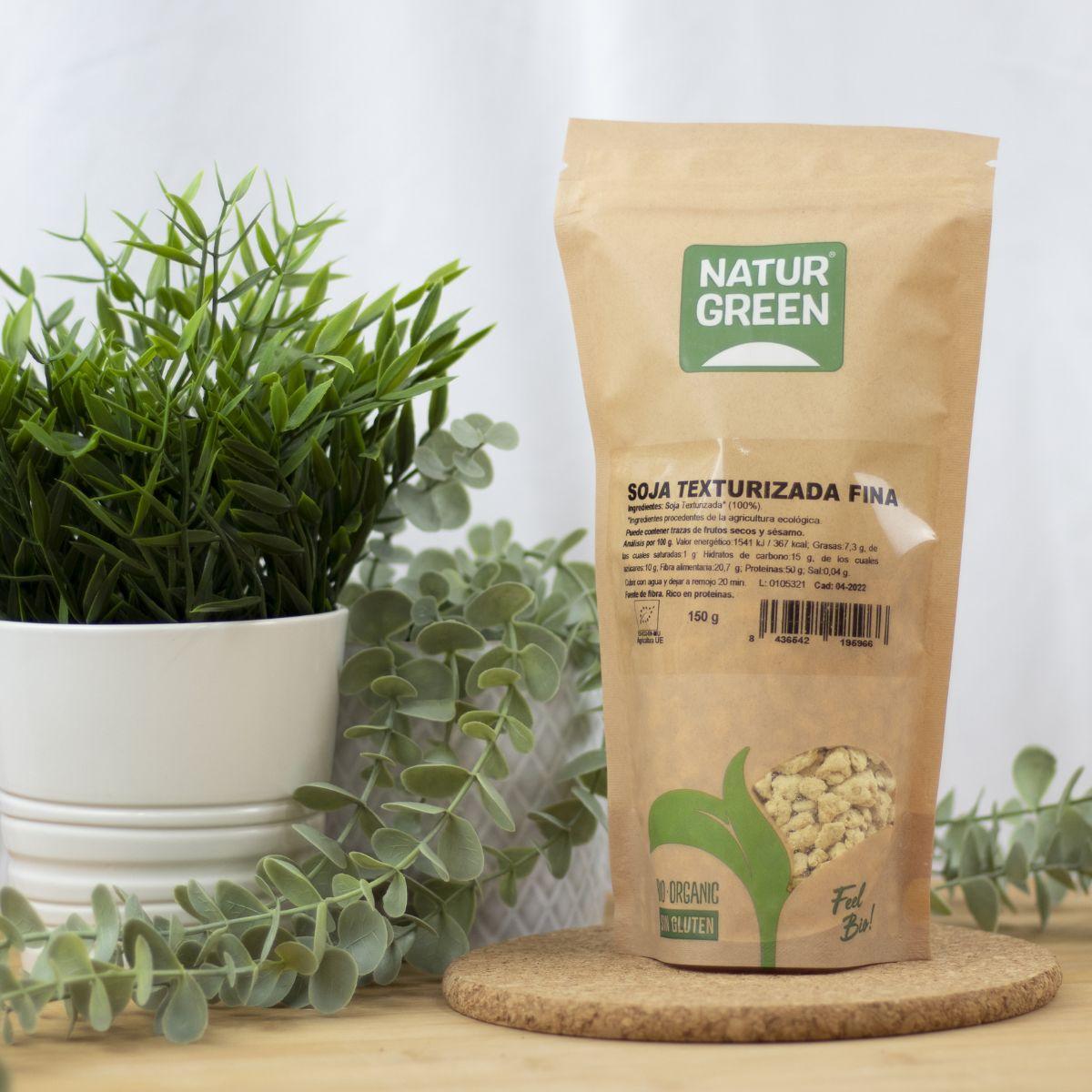 Fein texturiertes Soja Naturgreen 150 g