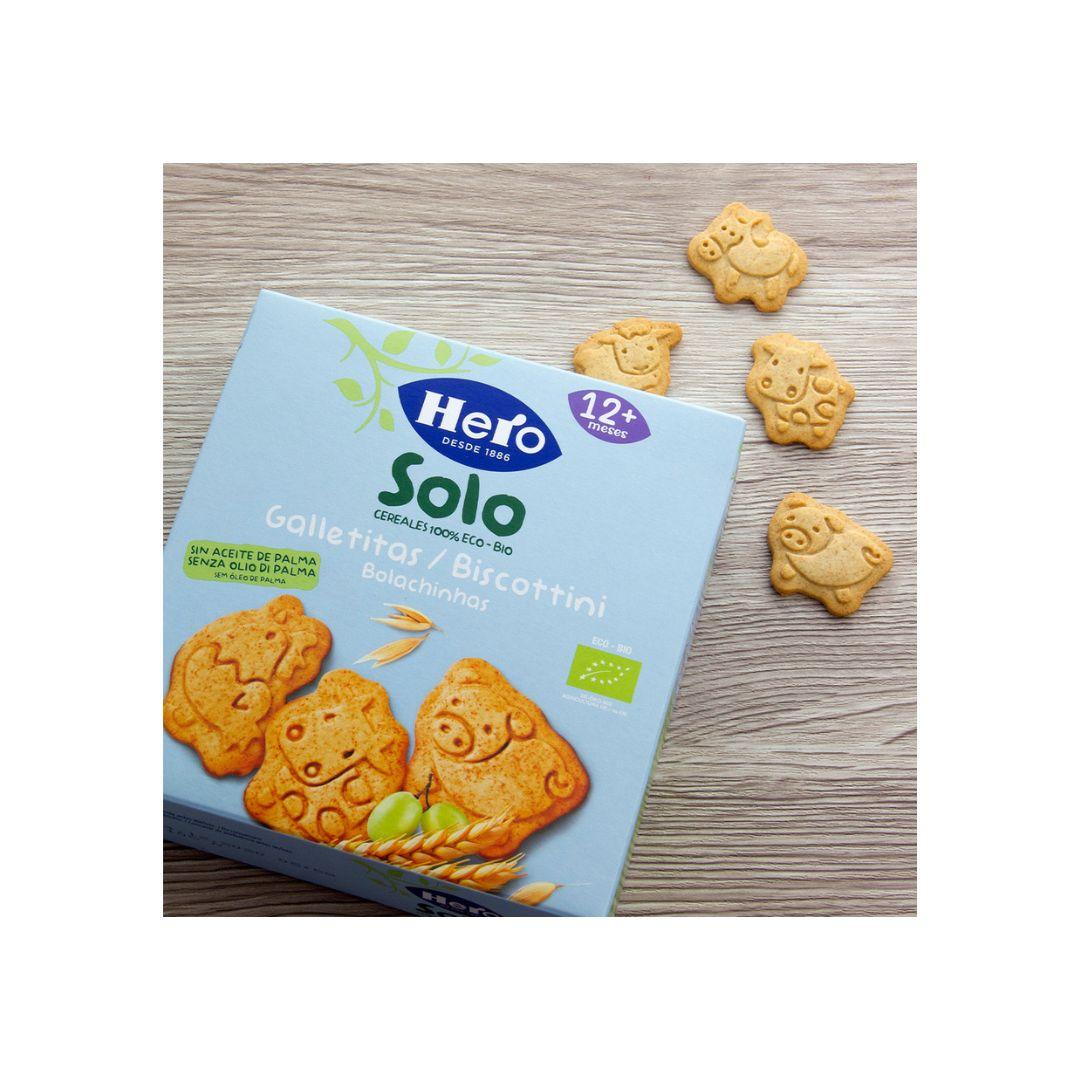 Pack 7x Biscuits animaux Solo Cereales 100 g-Hero Solo