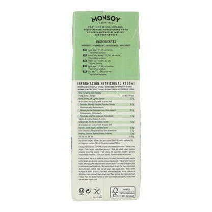 Pack 6 unités Boisson au soja BIO Monsoy, 1 L