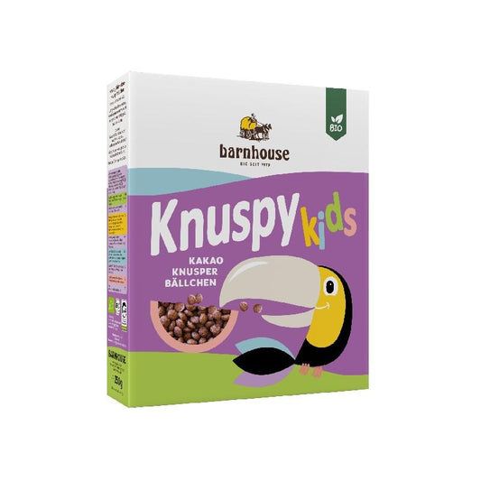 Puffreis mit Schokolade Kruspy Kids Barnhouse 250 g
