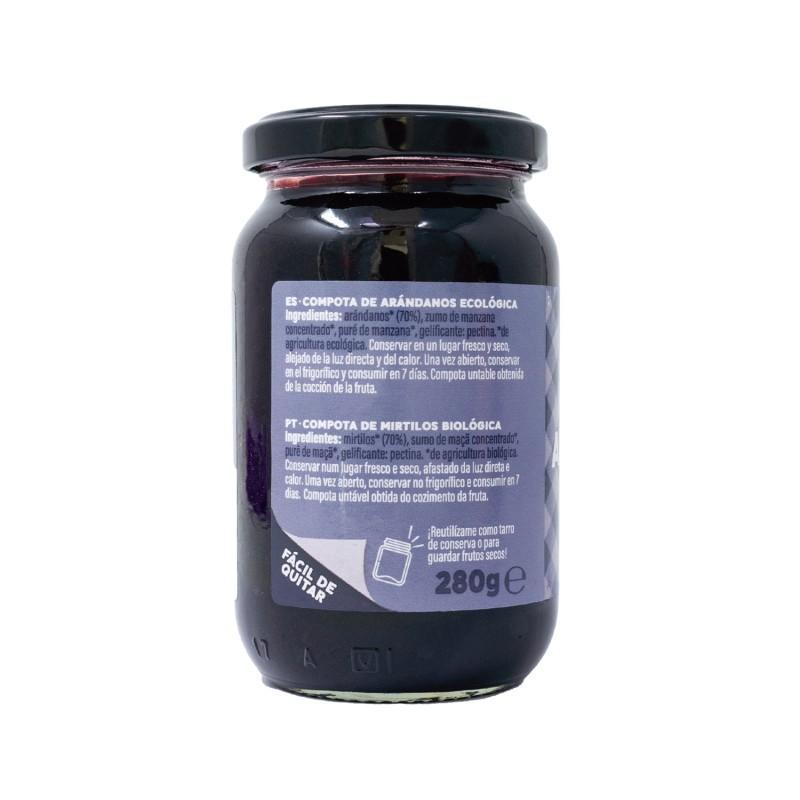 Compote de myrtilles BIO La Finestra Sul Cielo 280 g