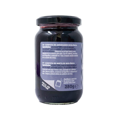 Compote de myrtilles BIO La Finestra Sul Cielo 280 g