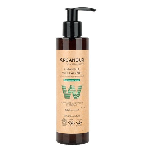 Sulfatfritt välbefinnande-schampo Arganour 200 ml