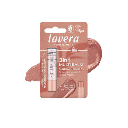 Baume multi-usages Blister 03 Sundown Gold Lavera LAVERA, 4,9 g