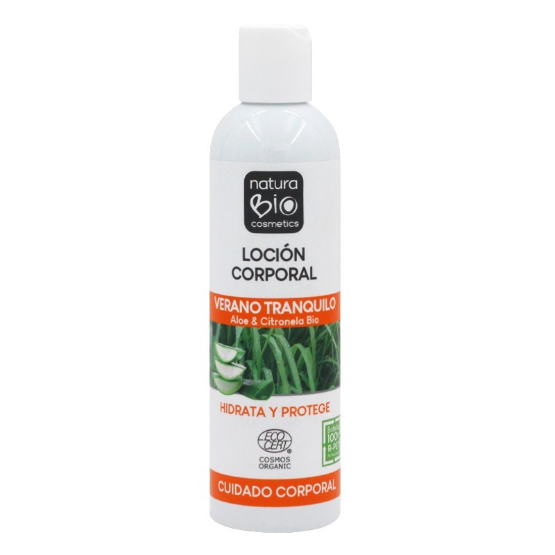 Körperlotion Verano Tranquilo 250 Citronella, NATURABIO, 250 ml
