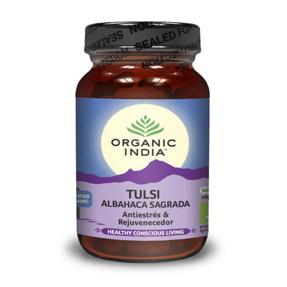 Tulsi Organic India 90 Kapseln
