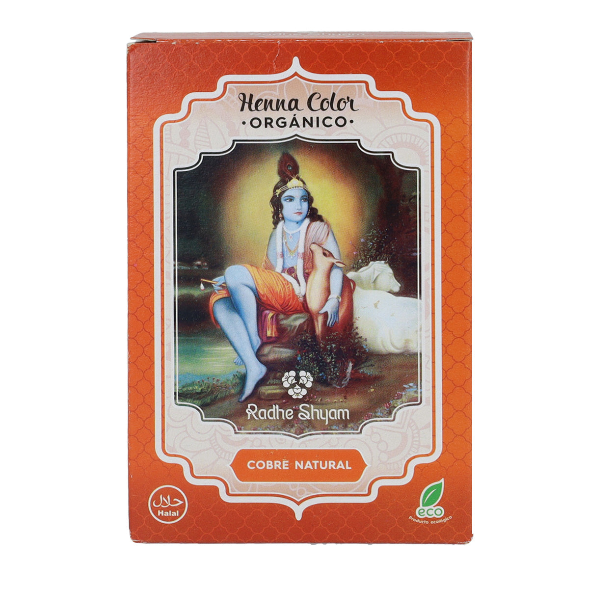 Henna w proszku miedziana, Radhe Shyam, 100 g