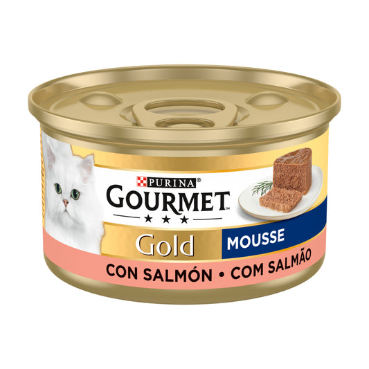 GOURMET GOLD Mousse Nassfutter Lachs 85 g
