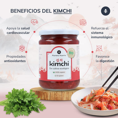 3-pack ekologisk kimchi Planeta Huerto 420 g