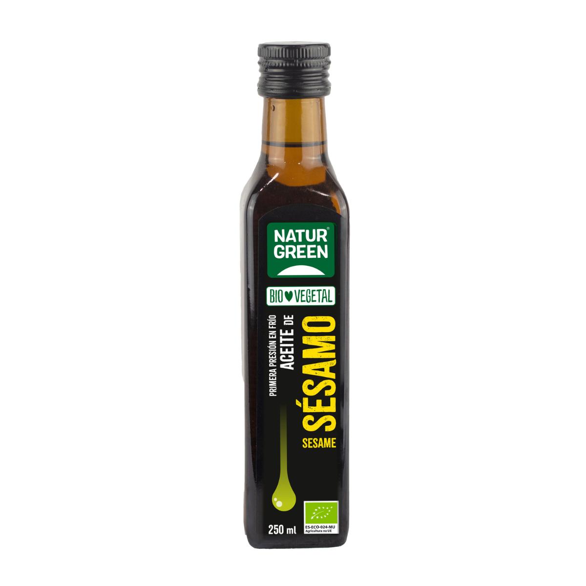 Olio di sesamo biologico NaturGreen. 500 ml