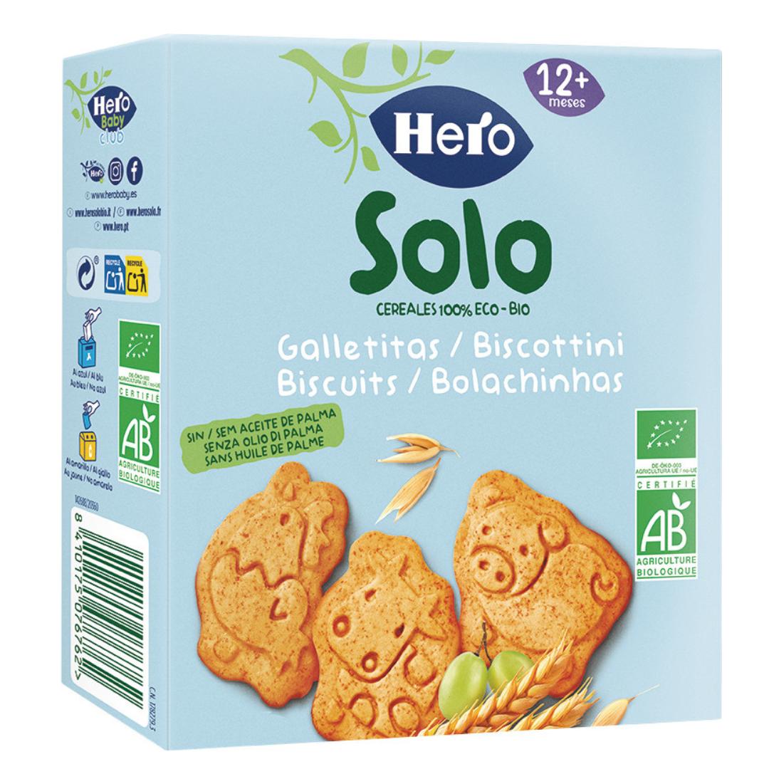 Pack 7x Biscuits animaux Solo Cereales 100 g-Hero Solo