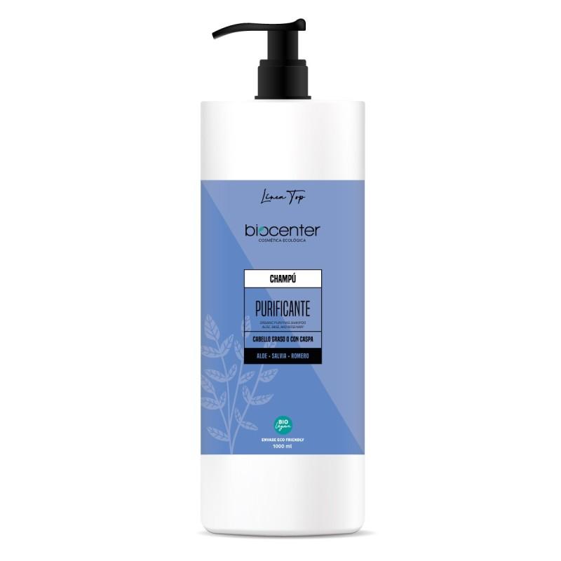 Rengörande schampo med aloe, salvia och rosmarin Biocenter 1 L