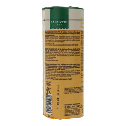 Glutenfria kex Doble Zero Santiveri 190 g