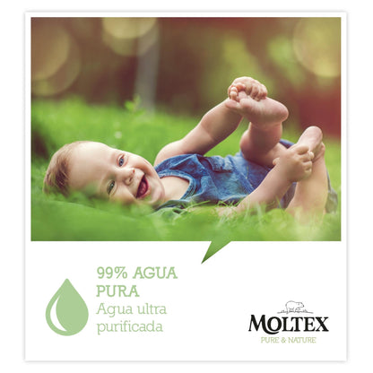 Salviettine Moltex Pure & Nature 60 pezzi