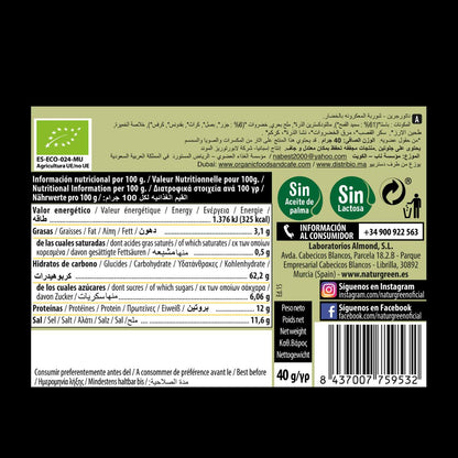Soupe aux légumes bio Naturgreen, 40 g