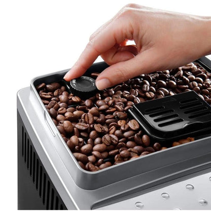 Superautomatyczny ekspres do kawy Delonghi Magnifica S ECAM21.117.B z systemem Cappuccino i wbudowanym młynkiem (odnowiony)