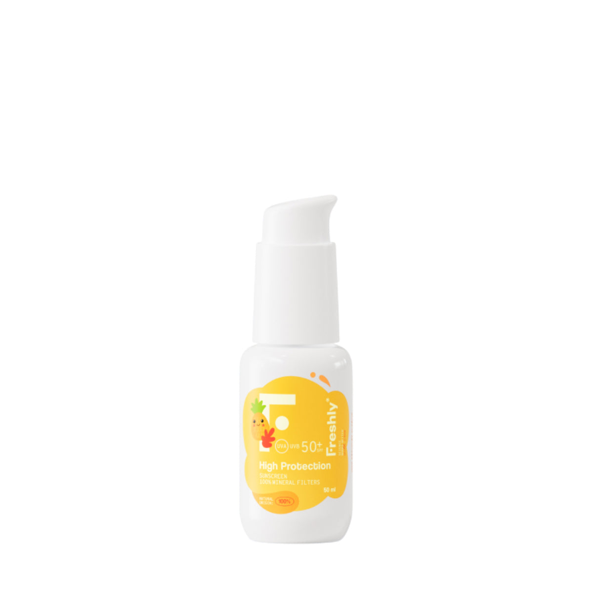 High Protection Sunscreen SPF 50+ Freshly Cosmetics WOW Storlek 100 ml