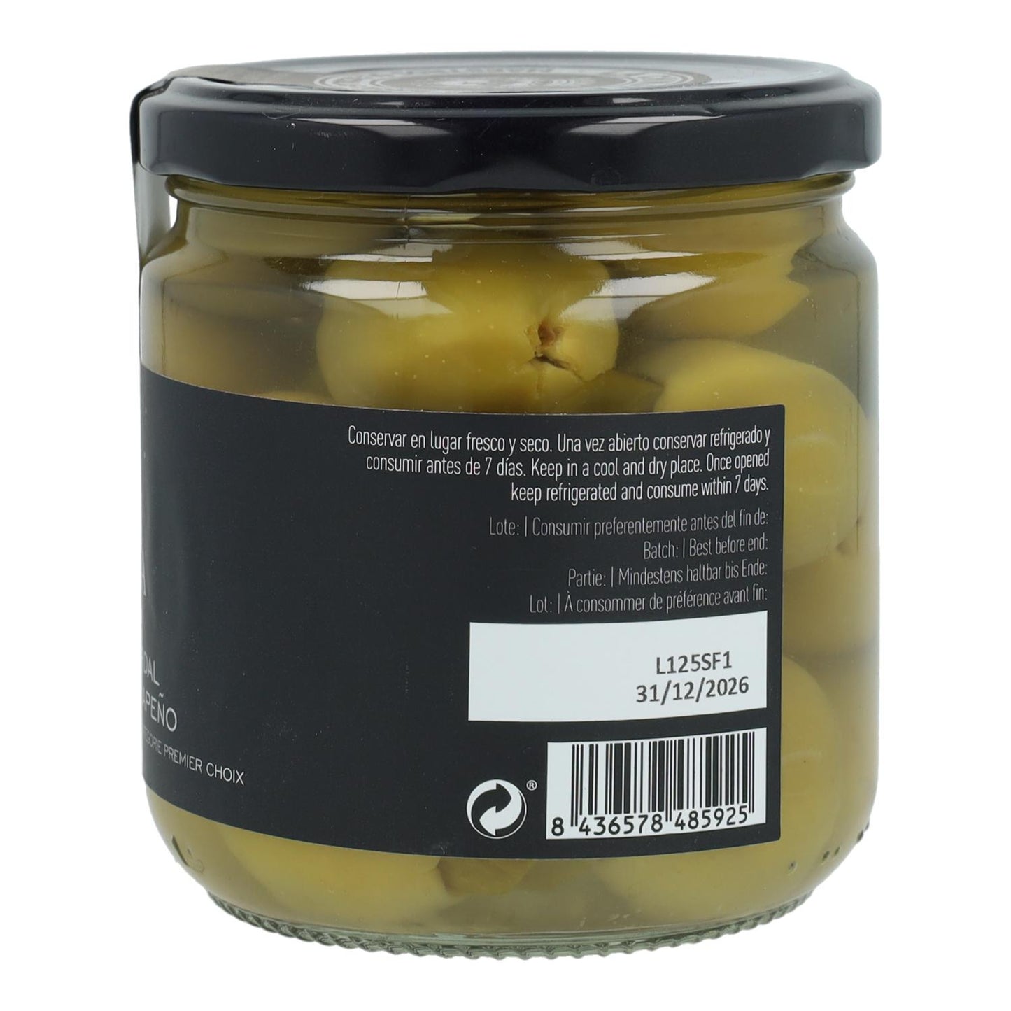 Olives Gordal Jalapeño La Chinata 340 gr