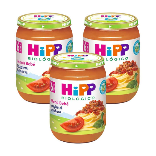 3er-Pack Bio-Spaghetti Bolognese +6 Monate HiPP 190 g