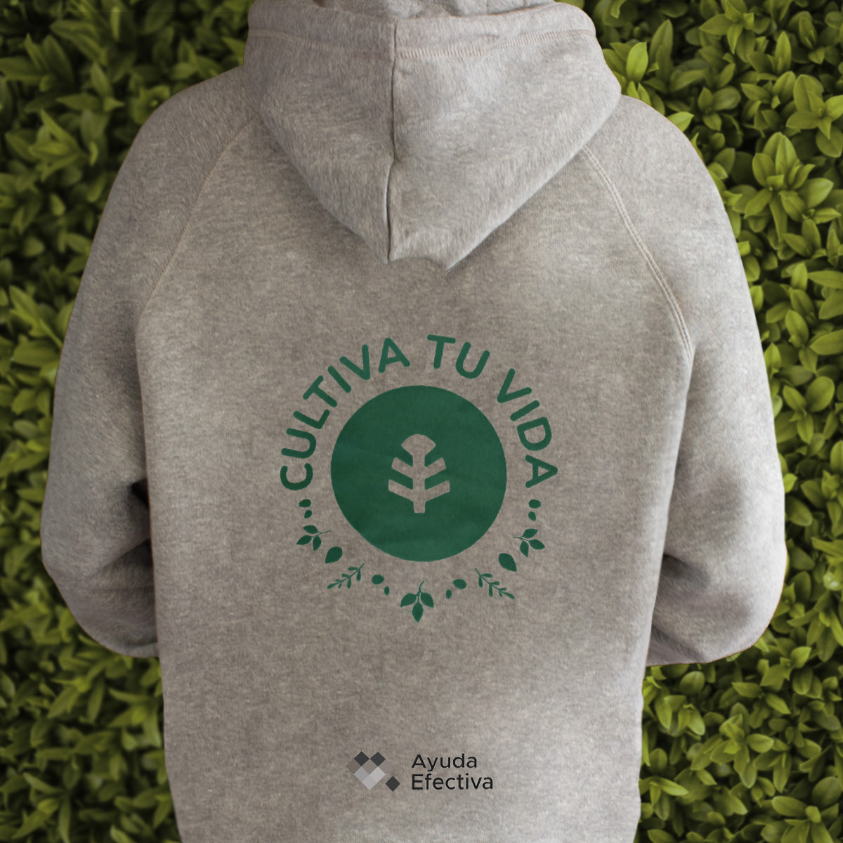 Felpa solidale Eco, Planeta Huerto, taglia XL