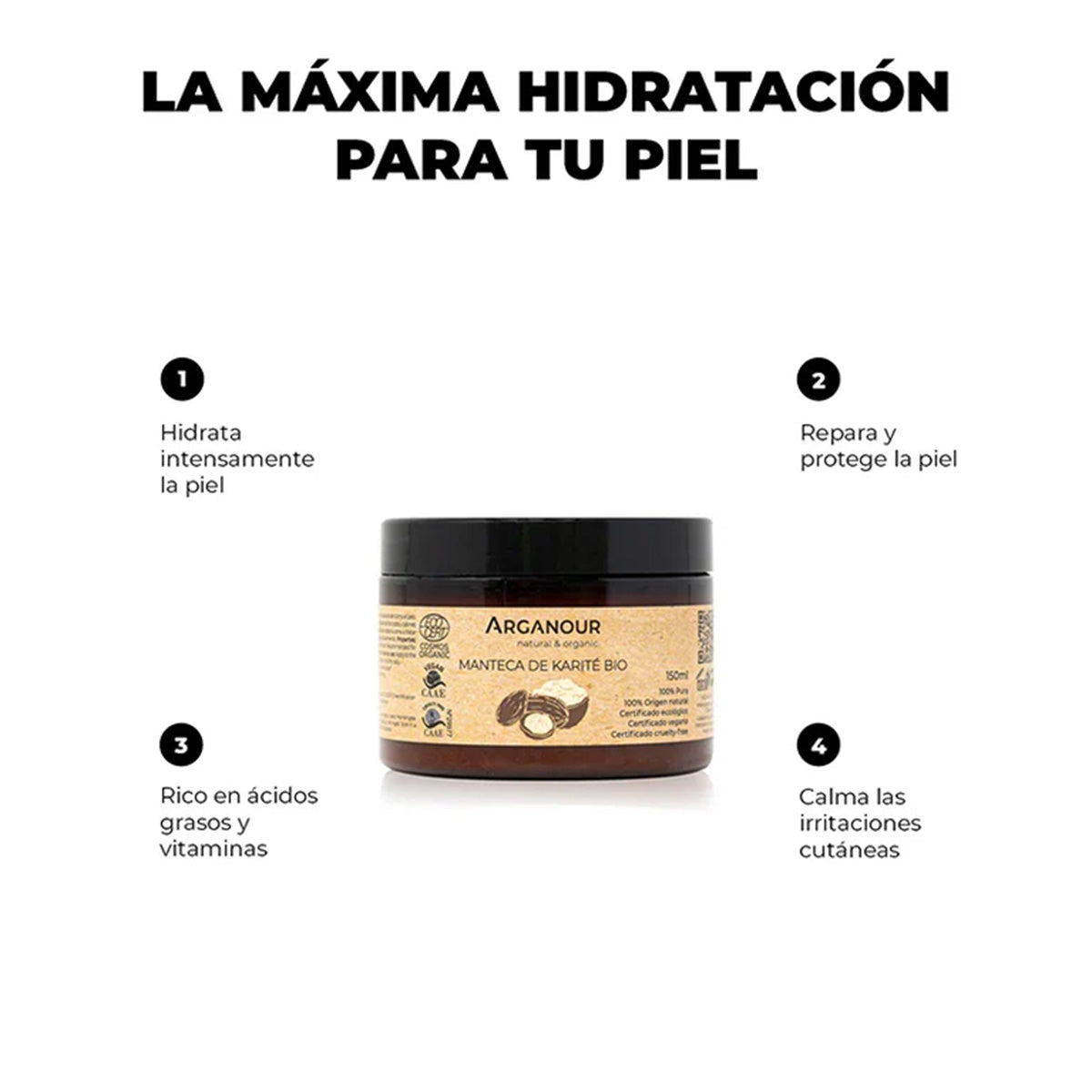 Sheabutter Arganour 150 ml