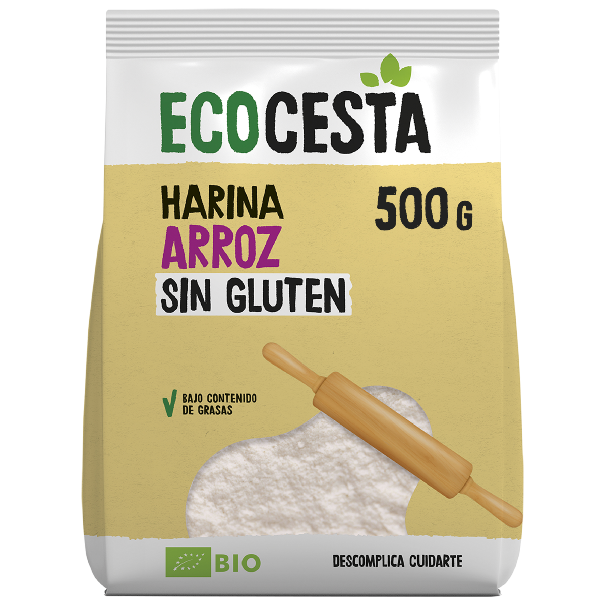 Farina di riso biologica, 500 g Ecocesta