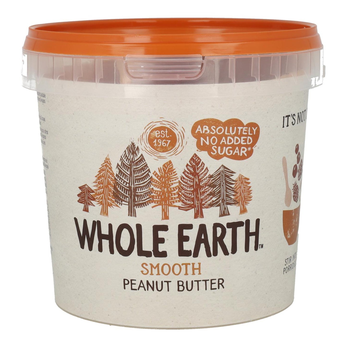Beurre de cacahuète doux Whole Earth 1 kg