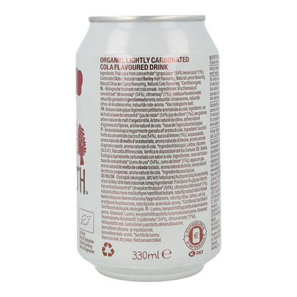 Pack of 6 Whole Earth Organic Cola Soft Drinks, 330 ml