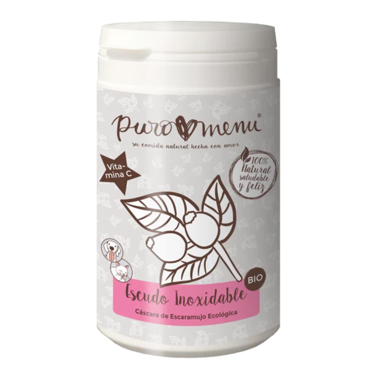 Escudo Inoxidable Cáscara de Escaramujo BIO Complément alimentaire pour chiens et chats Puromenu 150 g