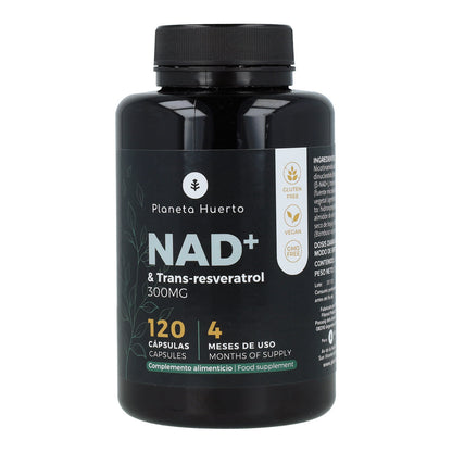 NAD+ Transresveratrol Planeta Huerto 120 Kapseln