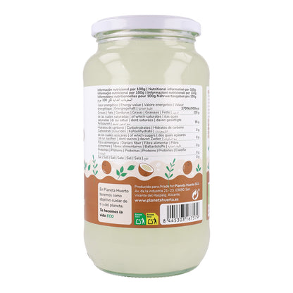 Confezione da 2 oli di cocco ECO Planeta Huerto 860 ml