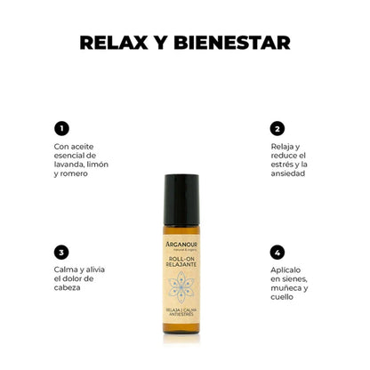 Relaxerande roll-on, Arganour, 10 ml