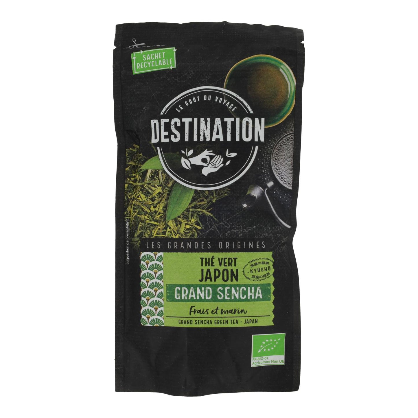 Grüner Tee Sencha Japan BIO Destination 80 g