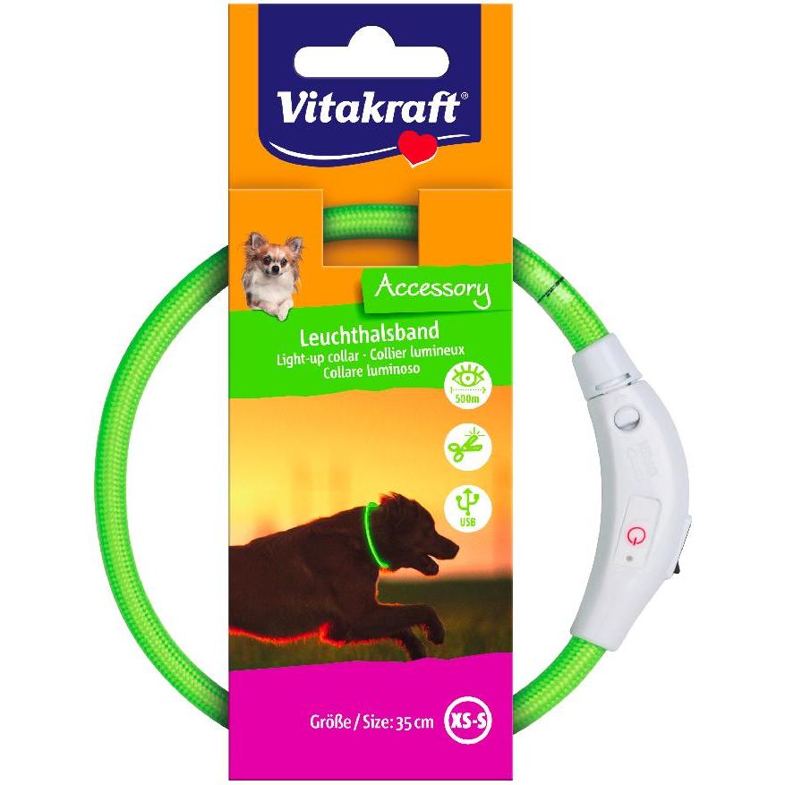 Vitakraft Reflektierendes Hundehalsband XS-S / 35 cm