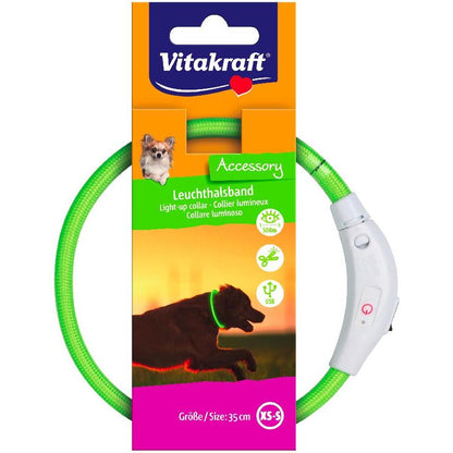 Vitakraft Reflektierendes Hundehalsband XS-S / 35 cm