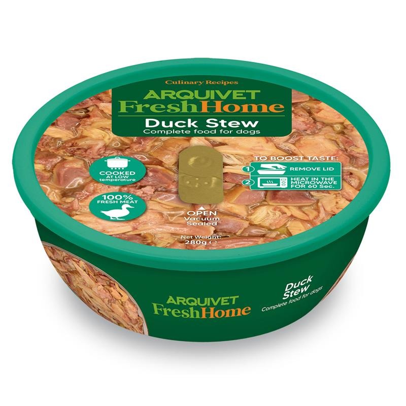 VARIETY PACK Fresh Home Stews Nassfutter für Hunde 6 x 280 g Arquivet