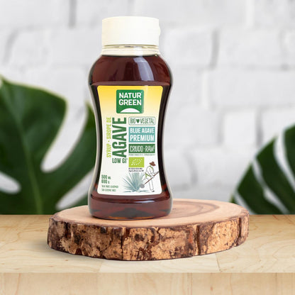 2er-Pack Naturgreen Agavensirup roh 2 Flaschen à 500 ml