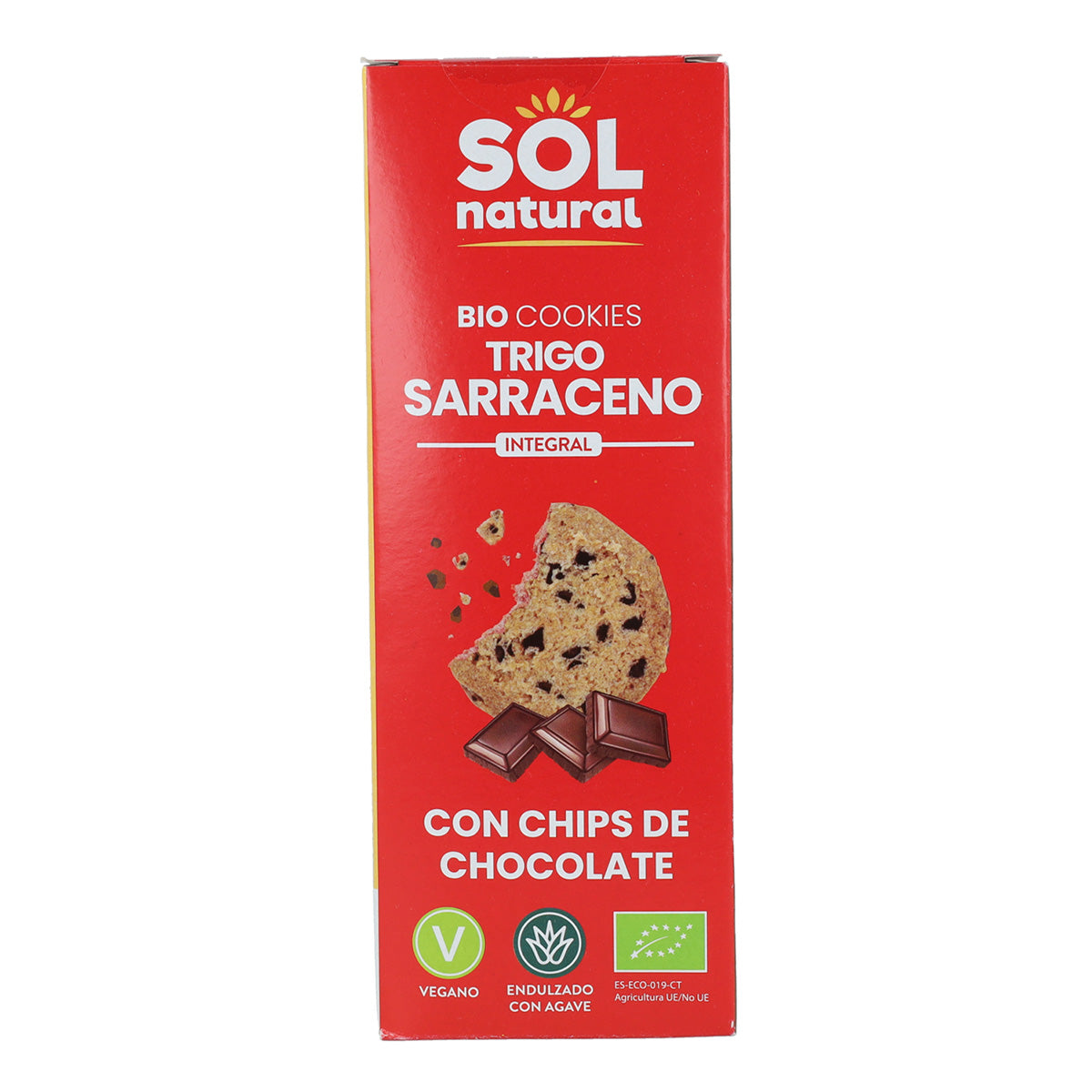 Biscuits au sarrasin et au chocolat bio Sol Natural 170 g