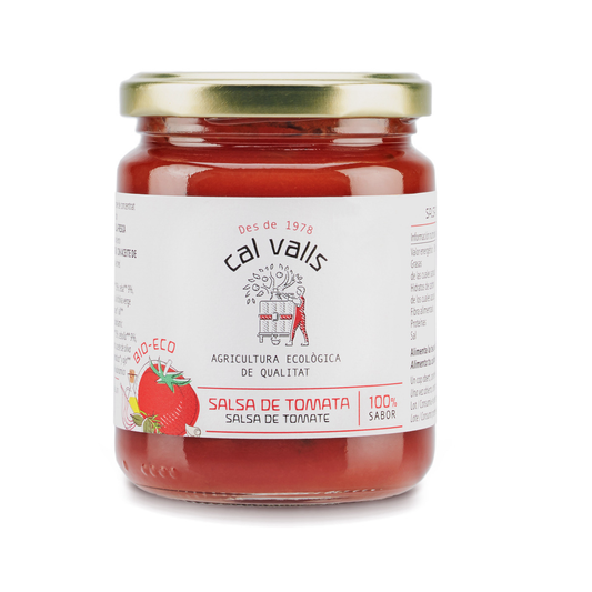 Tomaten saus met basilicum ECO Cal Valls 350 g