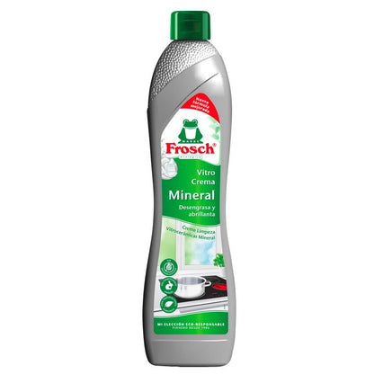Crème nettoyante pour plaques vitrocéramiques Eco Frosch aux minéraux 500 ml